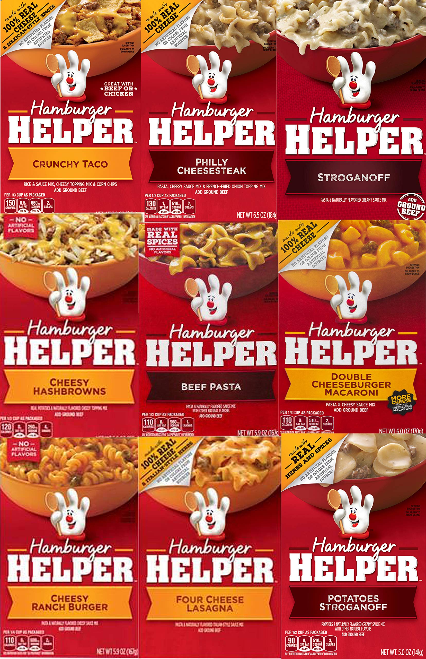 Cheesy Hamburger Helper