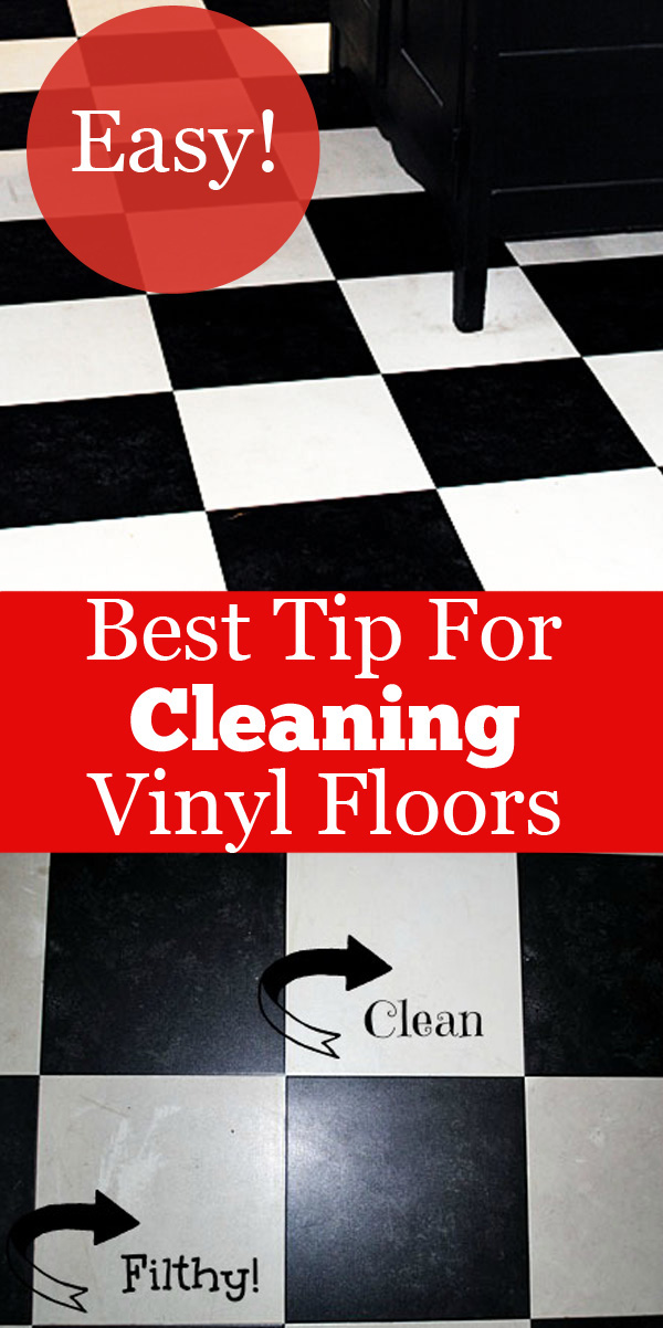 Cleaning vinyl floors