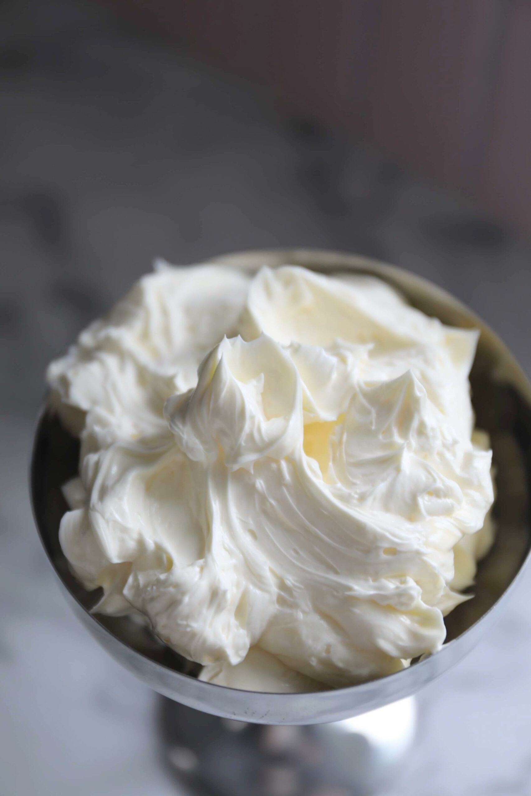 Whipping butter example