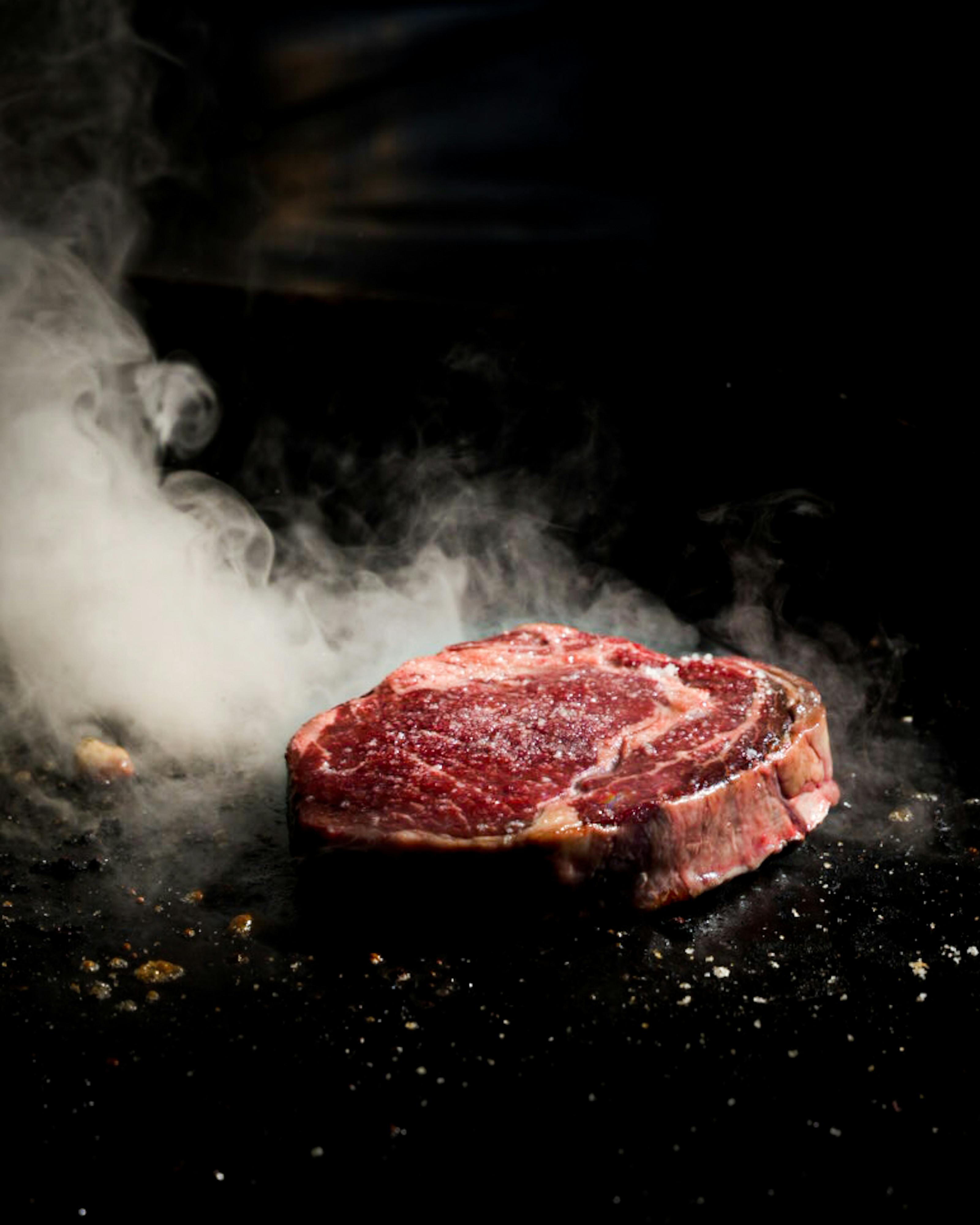 Cooked Ribeye Steak